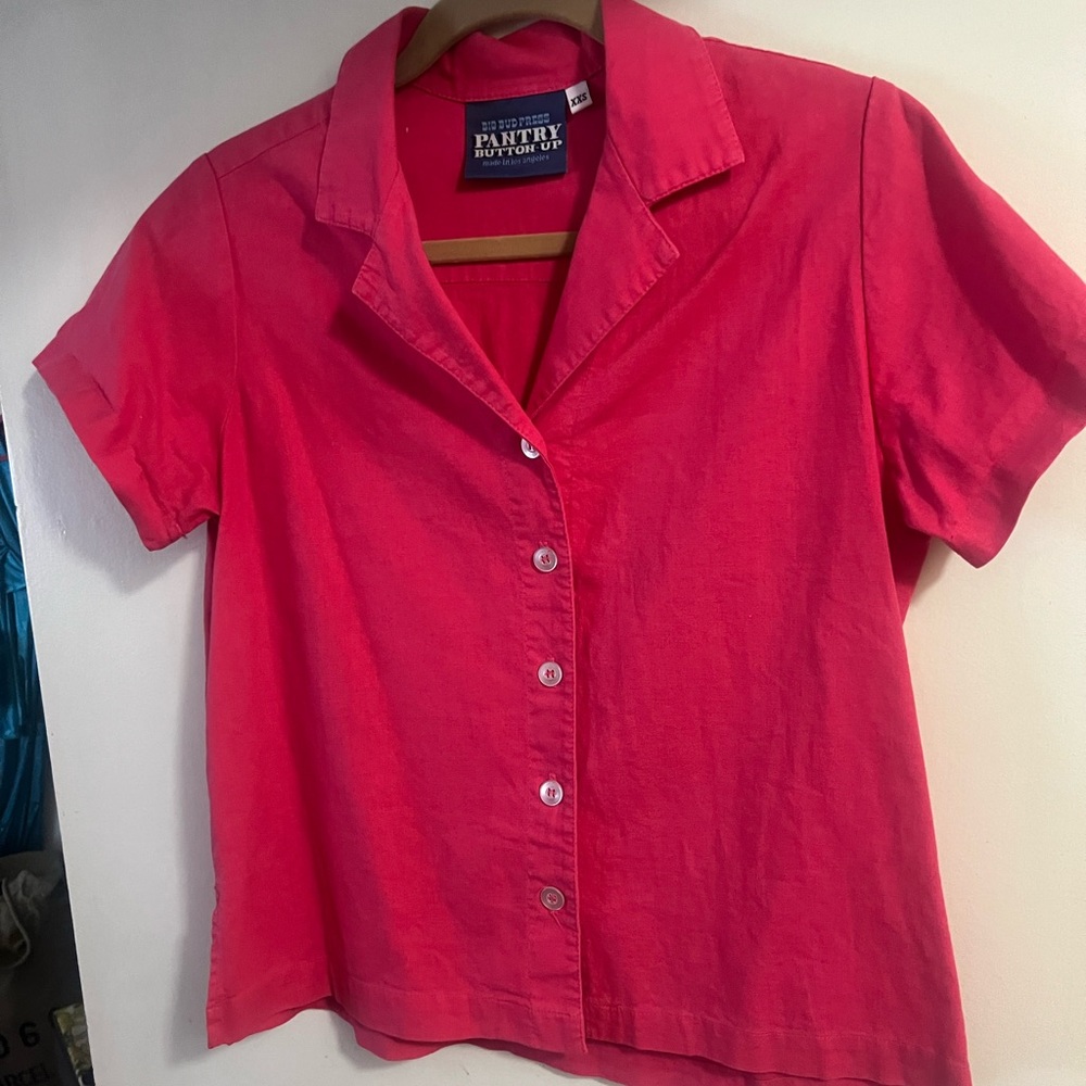 Big Bud Press Pink Button-Up Shirt
